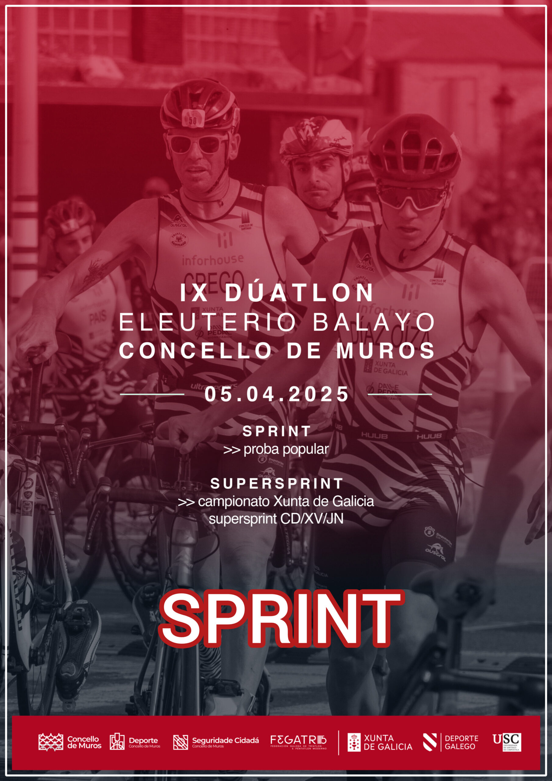 IX DÚATLON ELEUTERIO BALAYO CONCELLO DE MUROS 05/04/2025