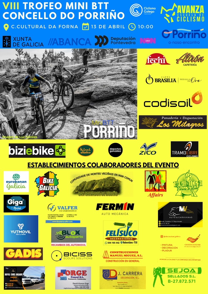 VIII TROFEO MINI BTT CONCELLO DE PORRIÑO