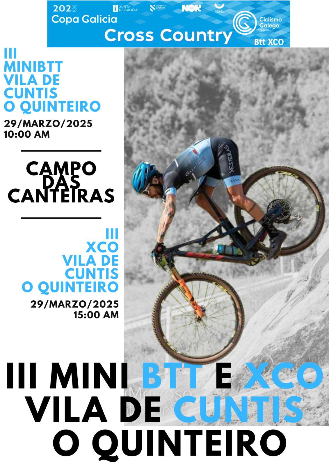 III Mini BTT e XCO Vila de Cuntis O Quintero 29/03/2025